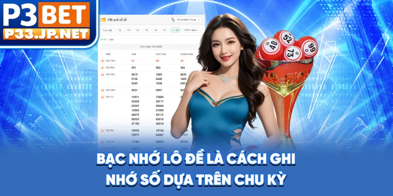 Bạc nhớ lô đề là cách ghi nhớ số dựa trên chu kỳ