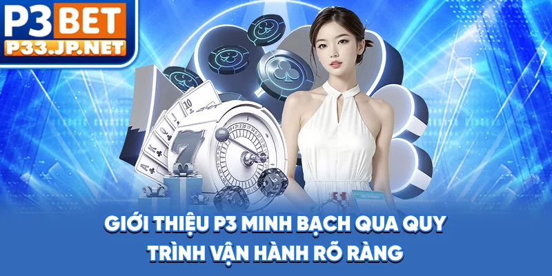 Giới thiệu P3 minh bạch qua quy trình vận hành rõ ràng