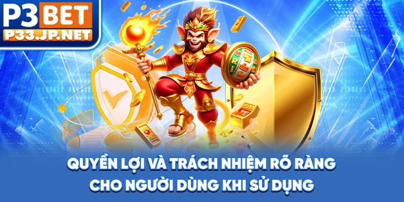 Quyền lợi và trách nhiệm rõ ràng cho người dùng khi sử dụng