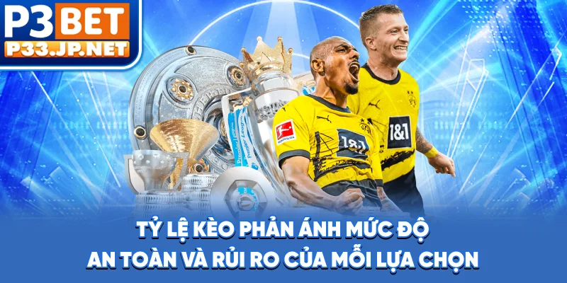 Tỷ lệ kèo phản ánh mức độ an toàn và rủi ro của mỗi lựa chọn